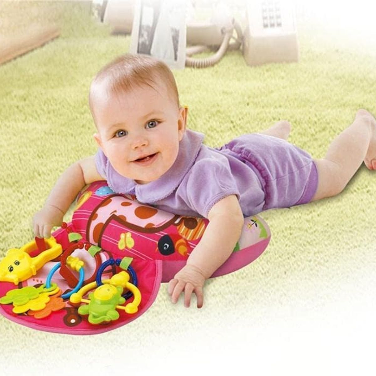 JUGANDO Y EDUCANDO - Juego Didáctico De Estimulación Temprana Para Bebés