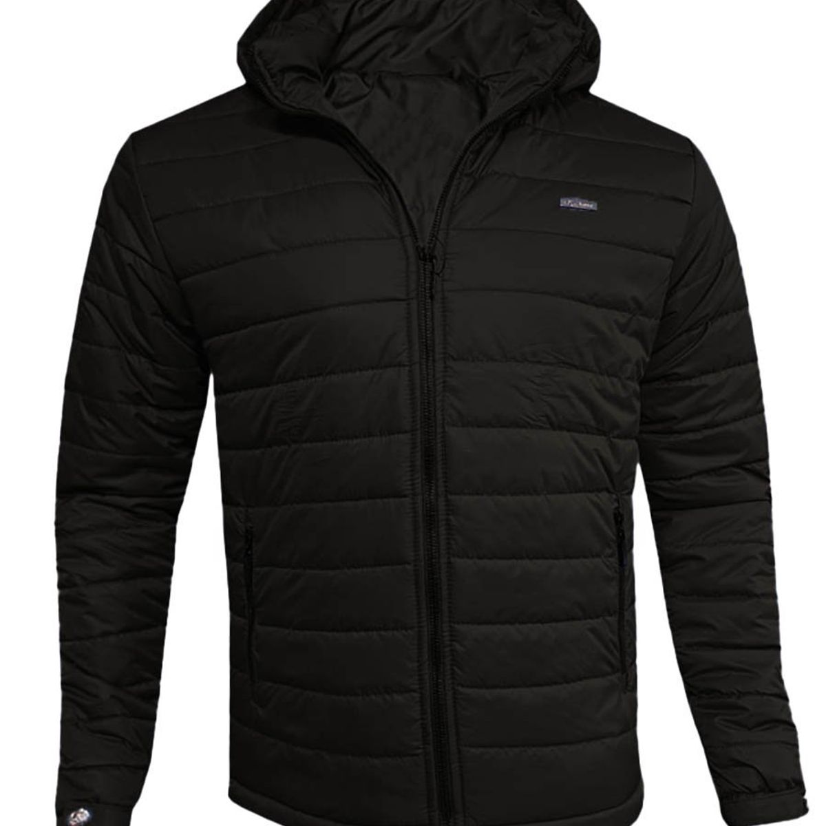 MODA EN CIRCUITO - Chaqueta Impermeable Azul Oscuro Para Hombre