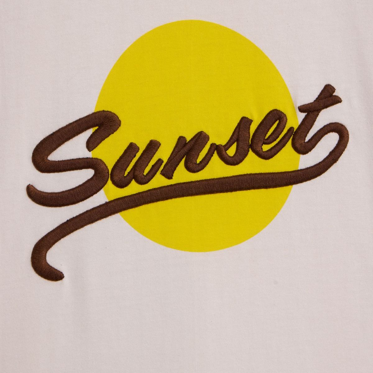 SEVEN SEVEN - Camiseta Oversize Estampada  Para Mujer Arena Seven Seven