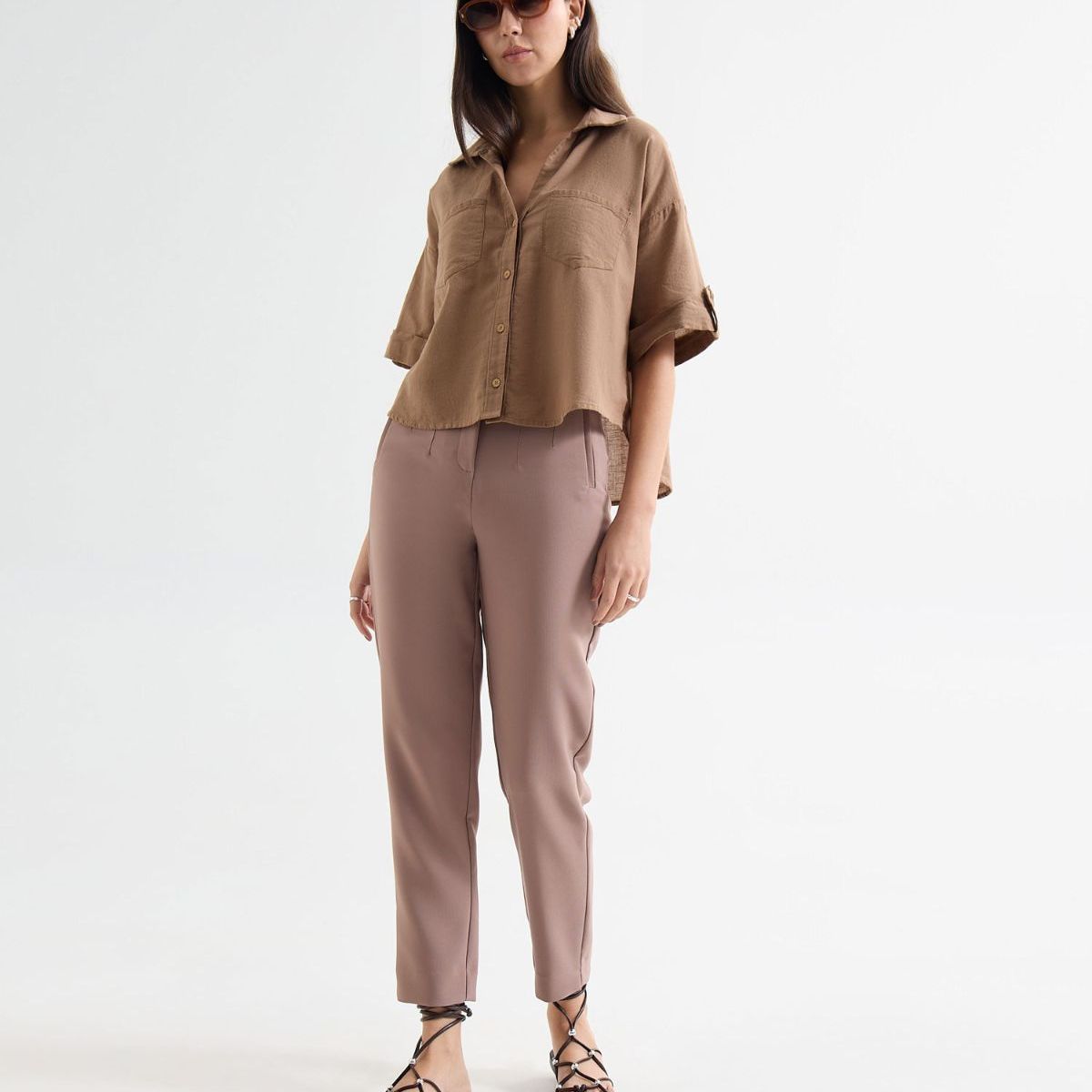 SEVEN SEVEN - Pantalon Para Mujer  Color Taupe Marca Seven Seven #28071857