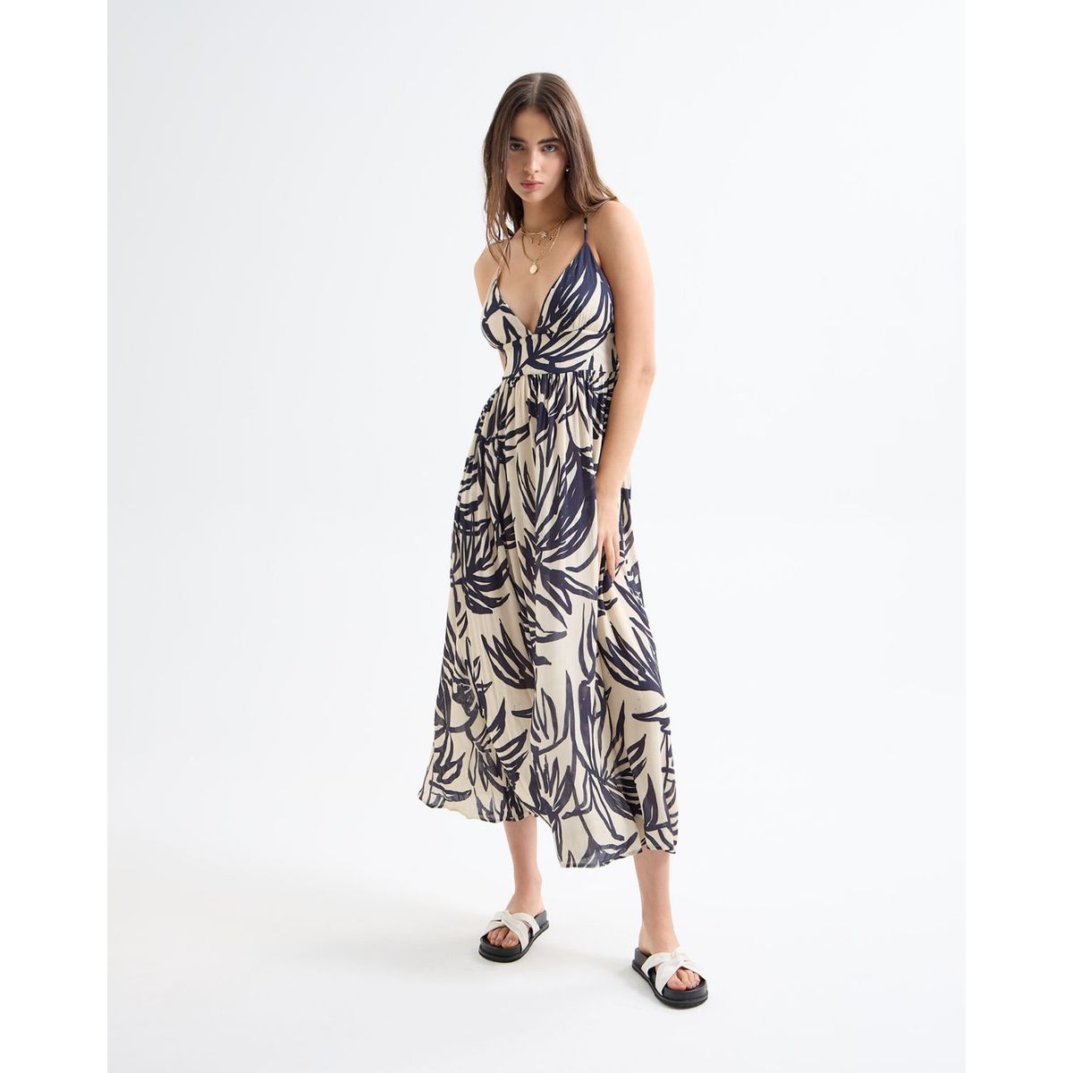 SEVEN SEVEN - Vestido Para Mujer Manga Sisa Color Azul Oscuro Marca Seven Seven #28171355