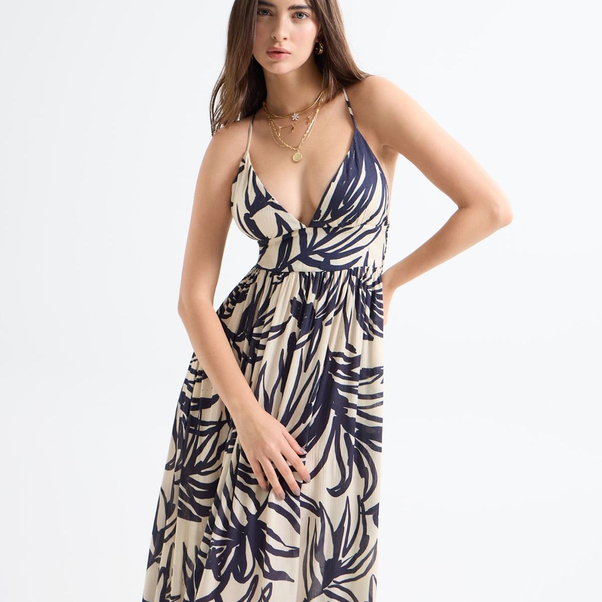 SEVEN SEVEN - Vestido Para Mujer Manga Sisa Color Azul Oscuro Marca Seven Seven #28171355