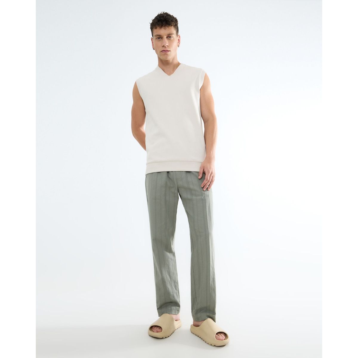 SEVEN SEVEN - Pantalon Para Hombre  Color Verde  Marca Seven Seven #45071068