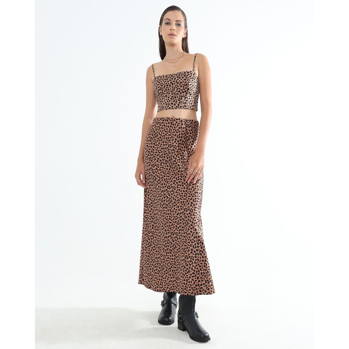 SEVEN SEVEN - Falda Para Mujer Largo Color Camel Marca Seven Seven #28140896