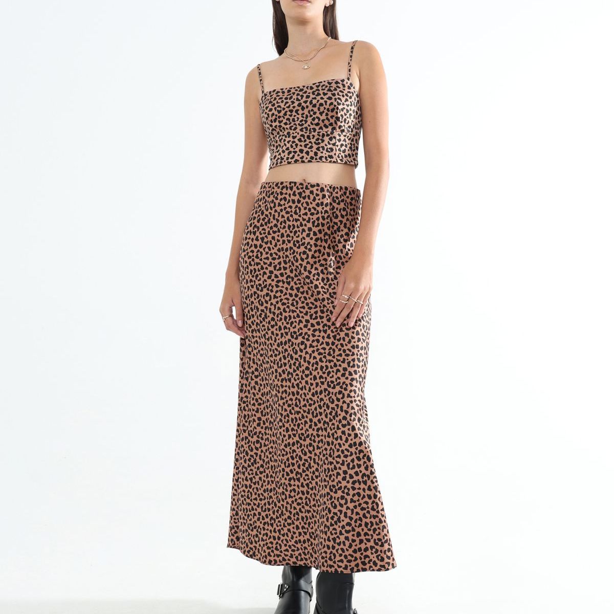 SEVEN SEVEN - Falda Para Mujer Largo Color Camel Marca Seven Seven #28140896