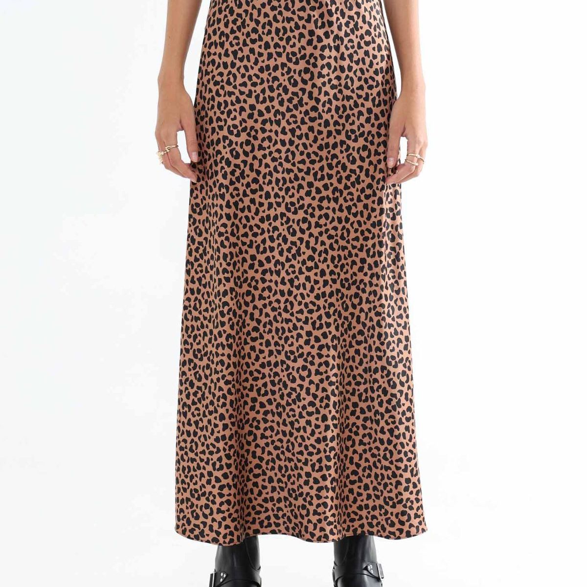 SEVEN SEVEN - Falda Para Mujer Largo Color Camel Marca Seven Seven #28140896