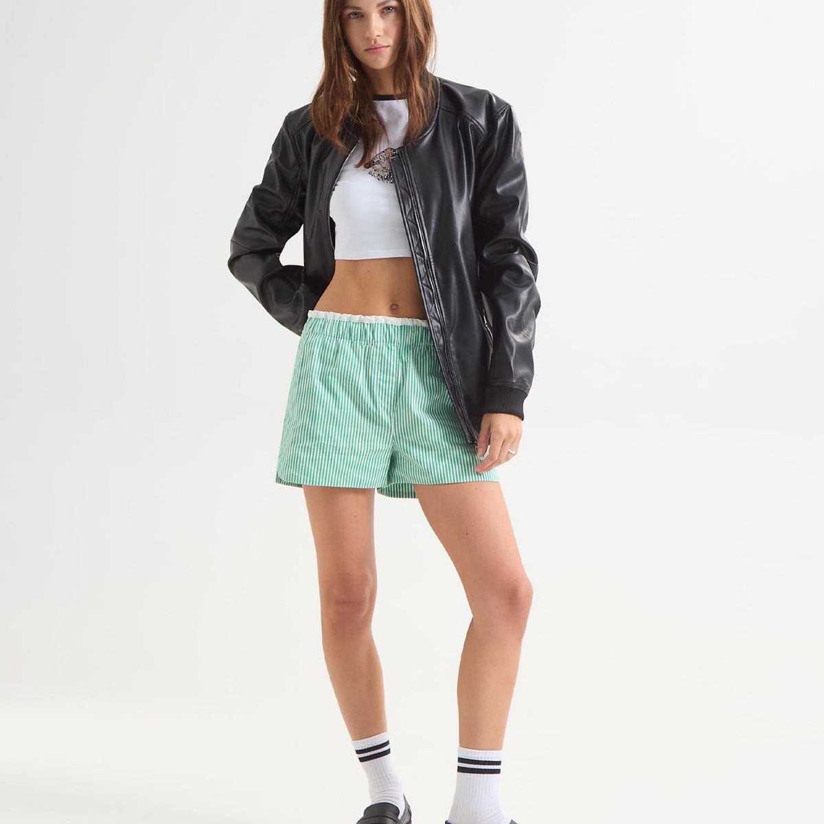 SEVEN SEVEN - Short Para Mujer  Color Verde Claro Marca Seven Seven #28191055