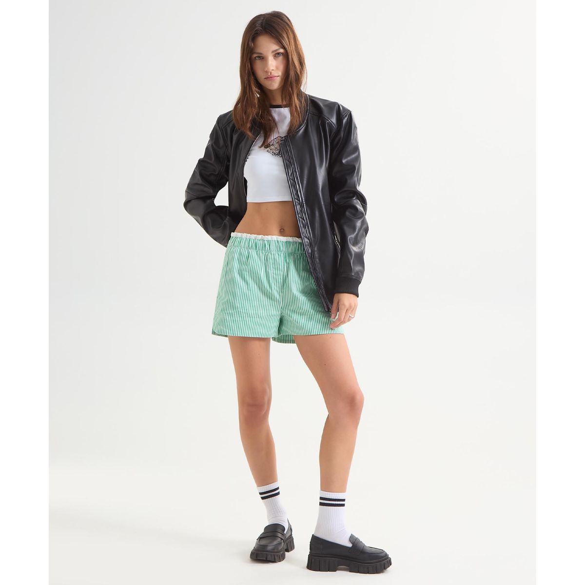 SEVEN SEVEN - Short Para Mujer  Color Verde Claro Marca Seven Seven #28191055