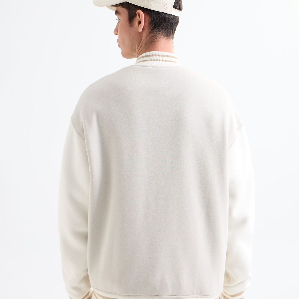 SEVEN SEVEN - Chaqueta Para Hombre Bomber Color Beige Marca Seven Seven #45080452