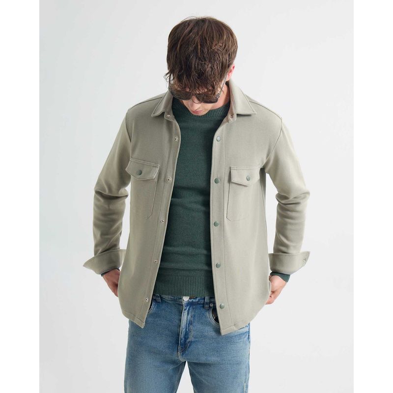 SEVEN SEVEN - Camisa Para Hombre  Color Verde Claro Marca Seven Seven #45012102
