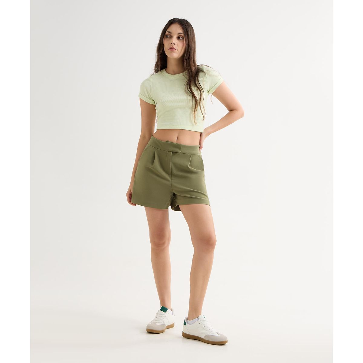 SEVEN SEVEN - Short Para Mujer  Color Verde Oliva Marca Seven Seven #28191045