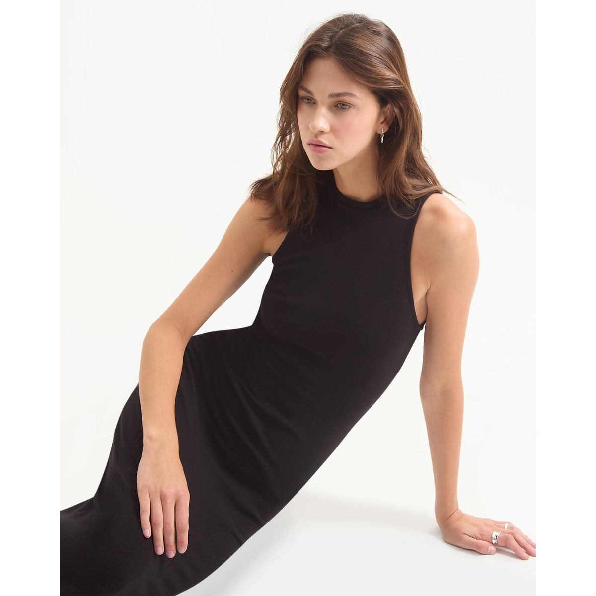 SEVEN SEVEN - Vestido Para Mujer M/Sisa Largo Color Negro Marca Seven Seven #28171371