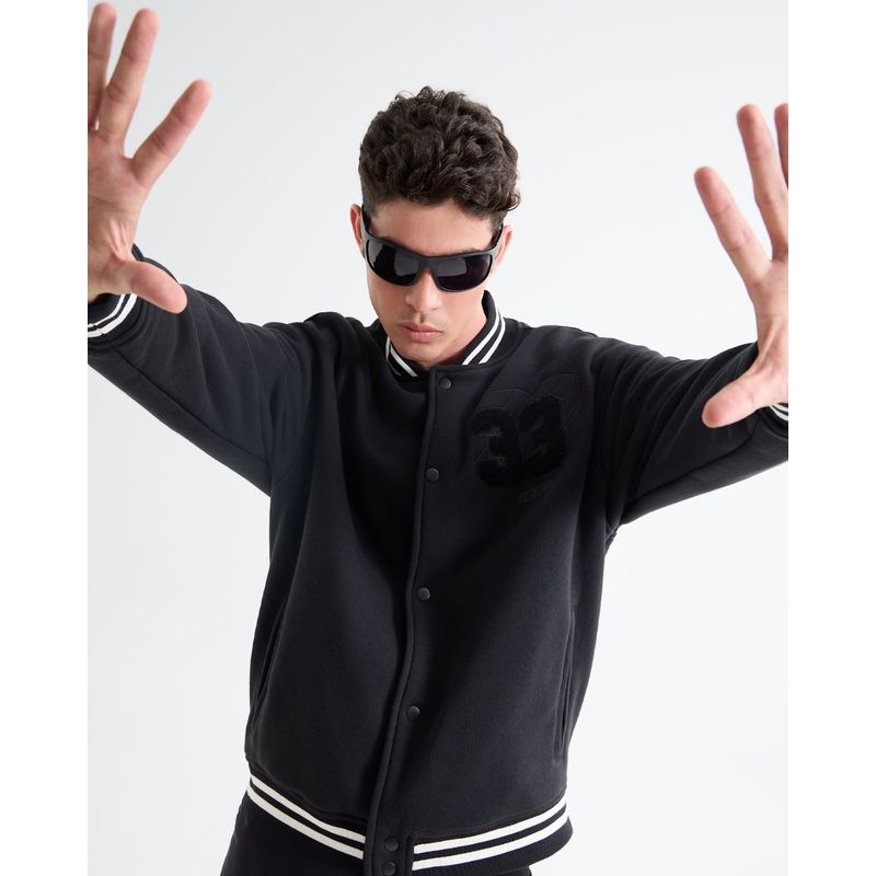 SEVEN SEVEN - Chaqueta Para Hombre Bomber Color Negro Marca Seven Seven #45080457