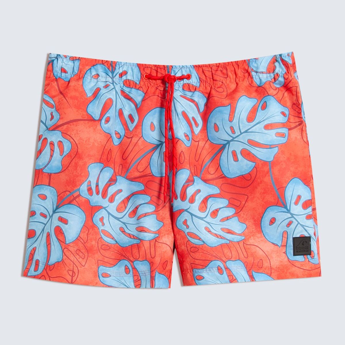 SEVEN SEVEN - Pantaloneta Para Hombre De Baño Corta Color Rojo Marca Seven Seven #45280077