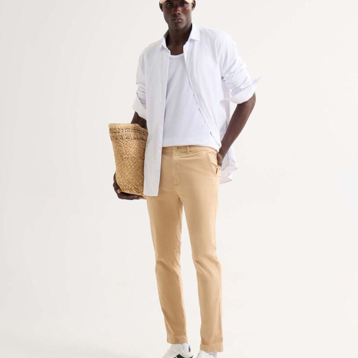 SEVEN SEVEN - Pantalon Para Hombre Chino Color Crema Marca Seven Seven #45071085