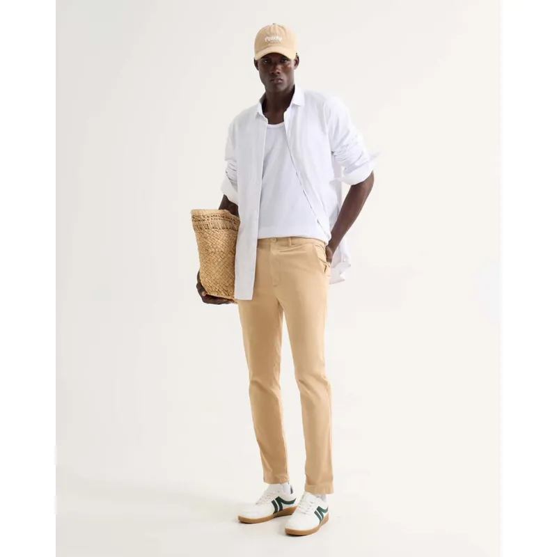 SEVEN SEVEN - Pantalon Para Hombre Chino Color Crema Marca Seven Seven #45071085