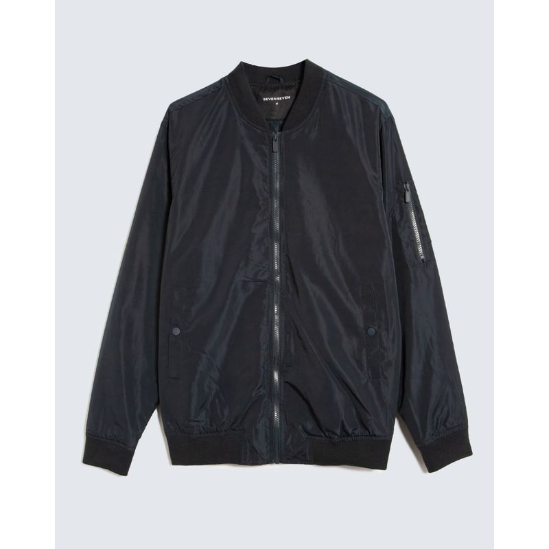 SEVEN SEVEN - Chaqueta Para Hombre Bomber Color Azul Oscuro Marca Seven Seven #45080461