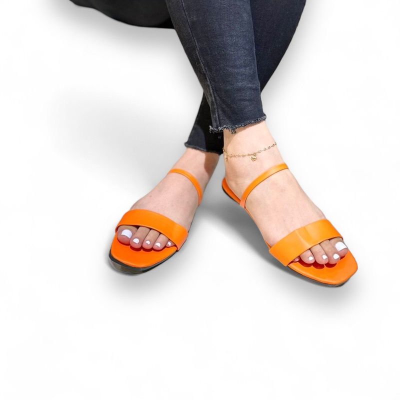 GENERICO - Sandalia Mujer MTK RIHANNA NARANJA