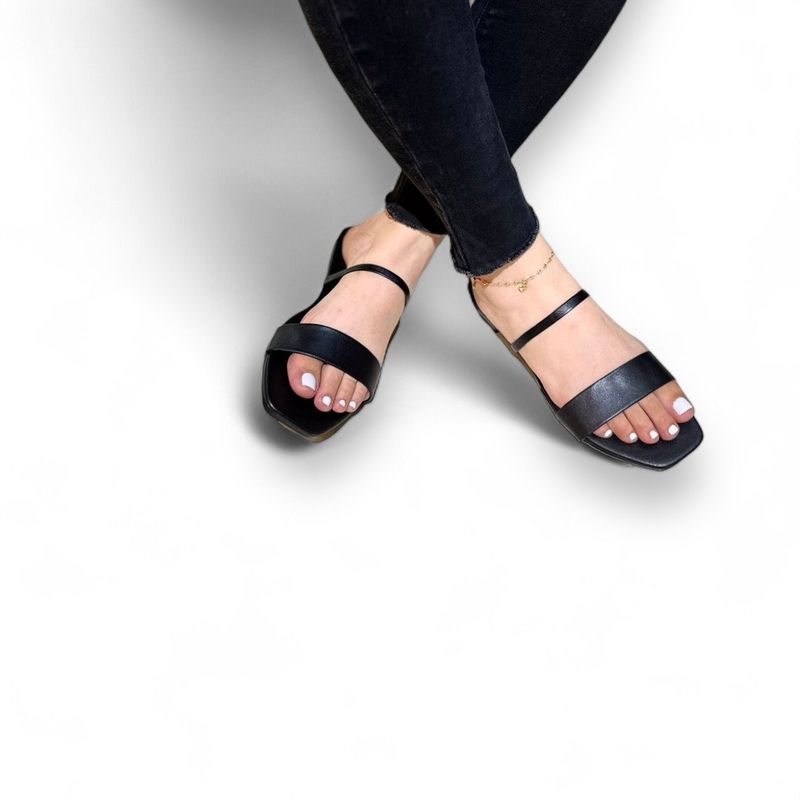 GENERICO - Sandalia Mujer MTK RIHANNA NEGRO