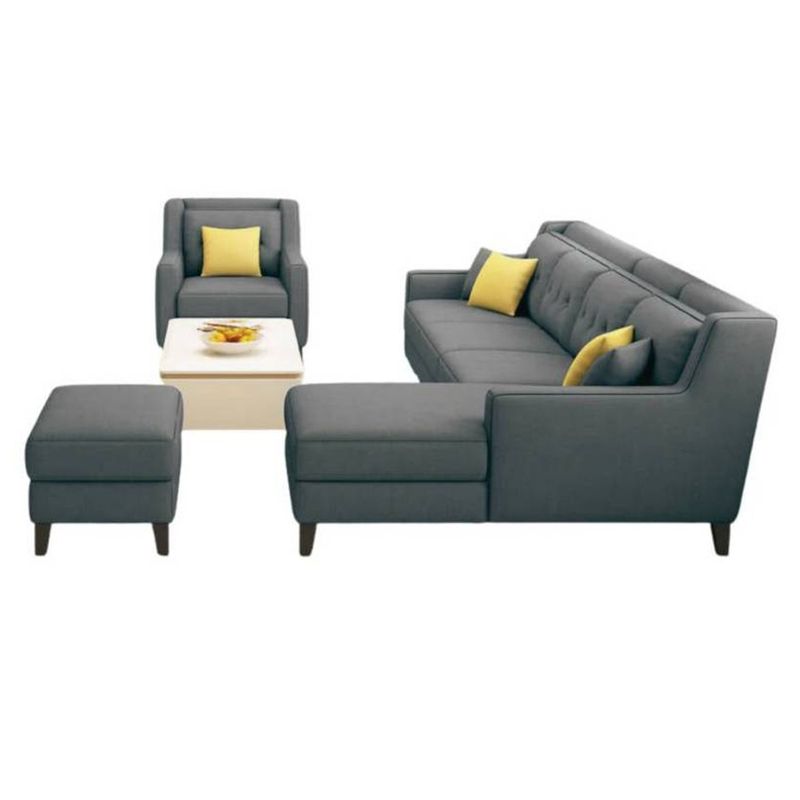 GENERICO - Sofá en L con Sillón Izquierdo Texas tela anti fluidos 260x75x80