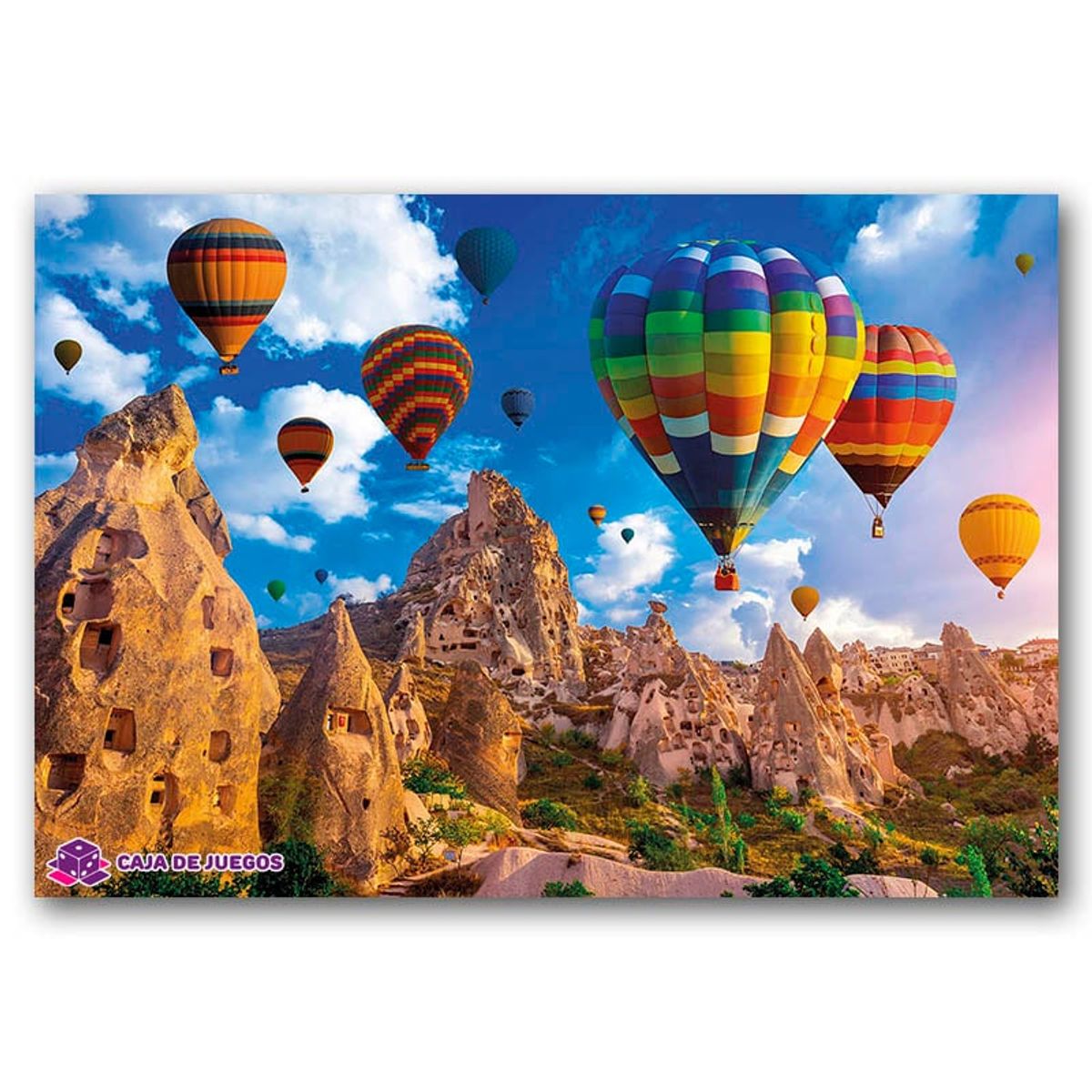 CAJA DE JUEGOS - Rompecabezas Paseo en Globo 1500 piezas