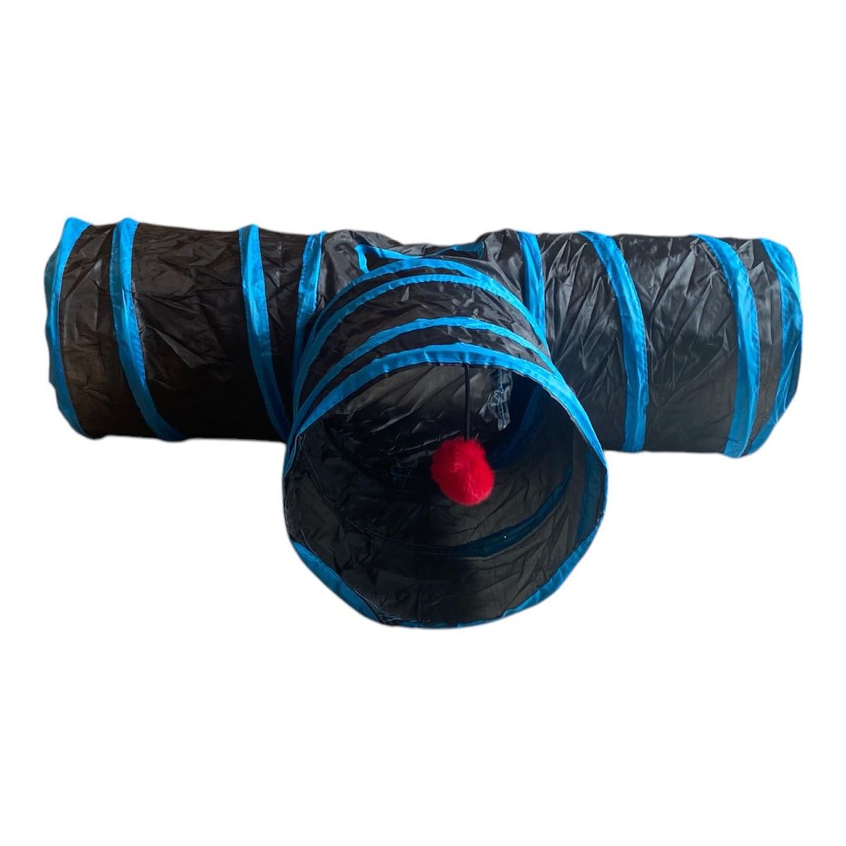 GENERICO - Juguete Interactivo Para Gatos Túnel 3 Salidas