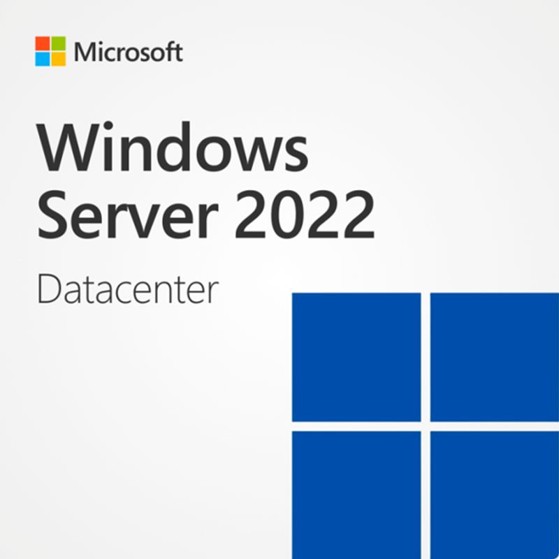 MICROSOFT - Microsoft Windows Server 2022 Datacenter OEI 16 Core Caja Fisica DVD
