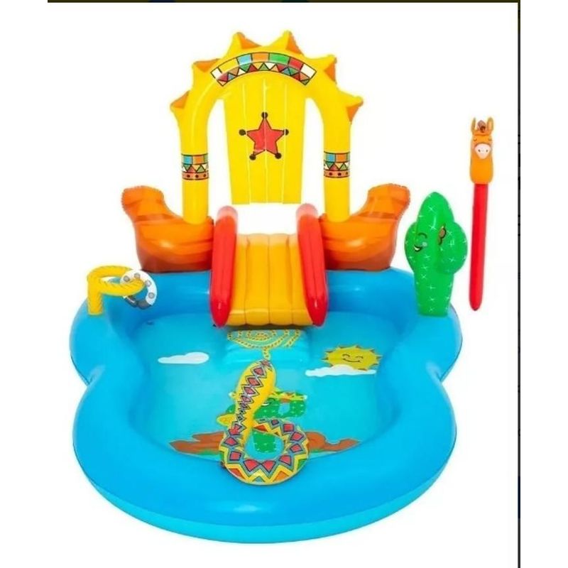 BESTWAY - Parque Acuático Alberca Inflable Diseño Del Oeste 53118