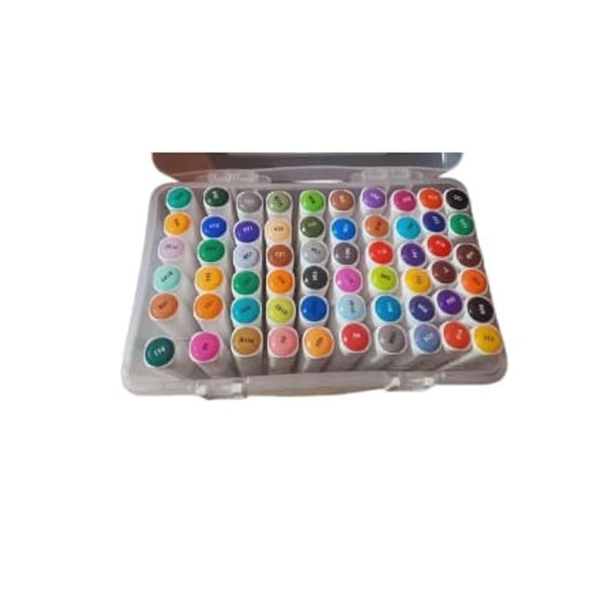 GENERICO - Kit De Marcadores De 60 Pcs Rotuladores Doble Punta