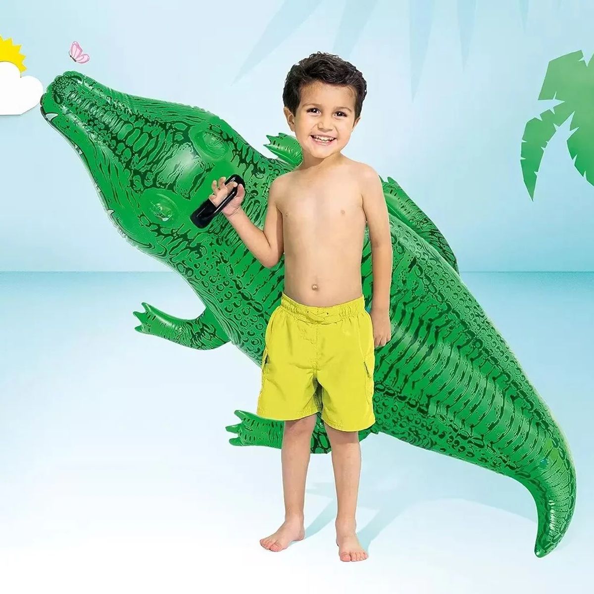 INTEX - Inflable Cocodrilo Intex 58546np Verde