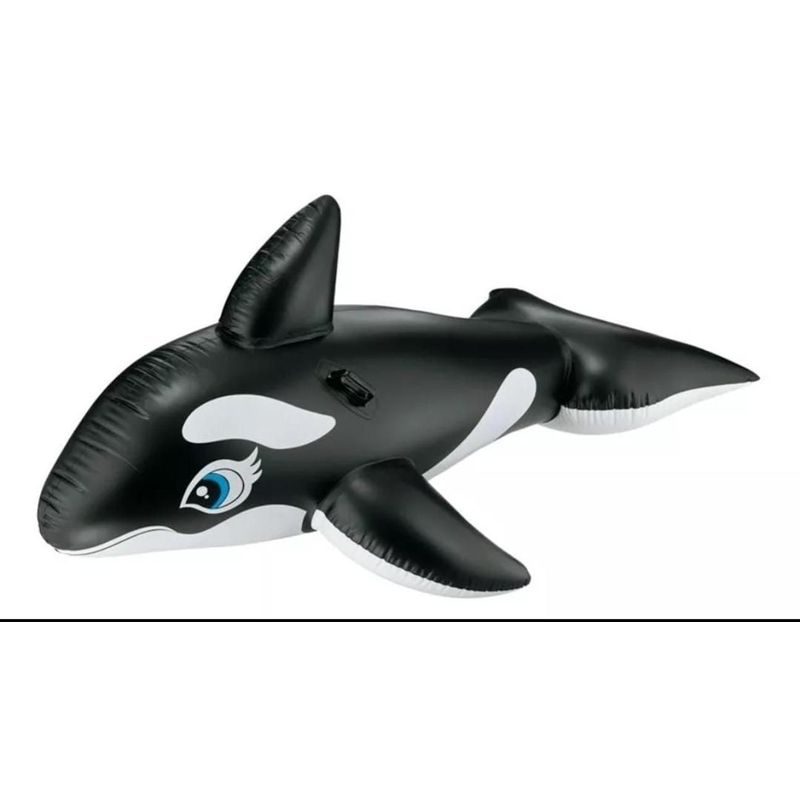 INTEX - Flotador Inflable Orca Intex 193x119 Cm