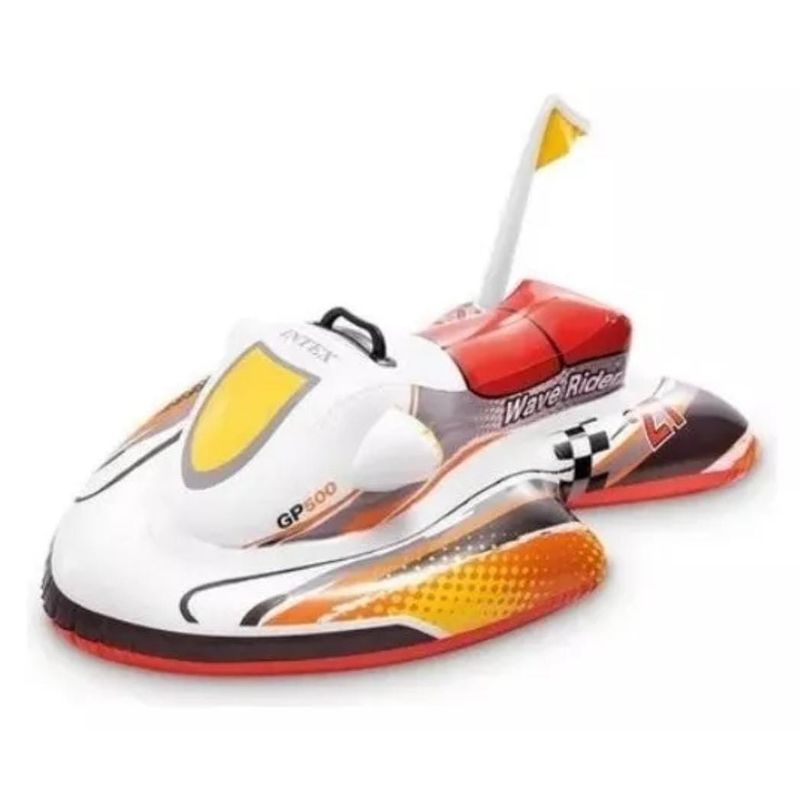 INTEX - Flotador Inflable Para Piscina Moto Acuática Intex 57520 Para Niños