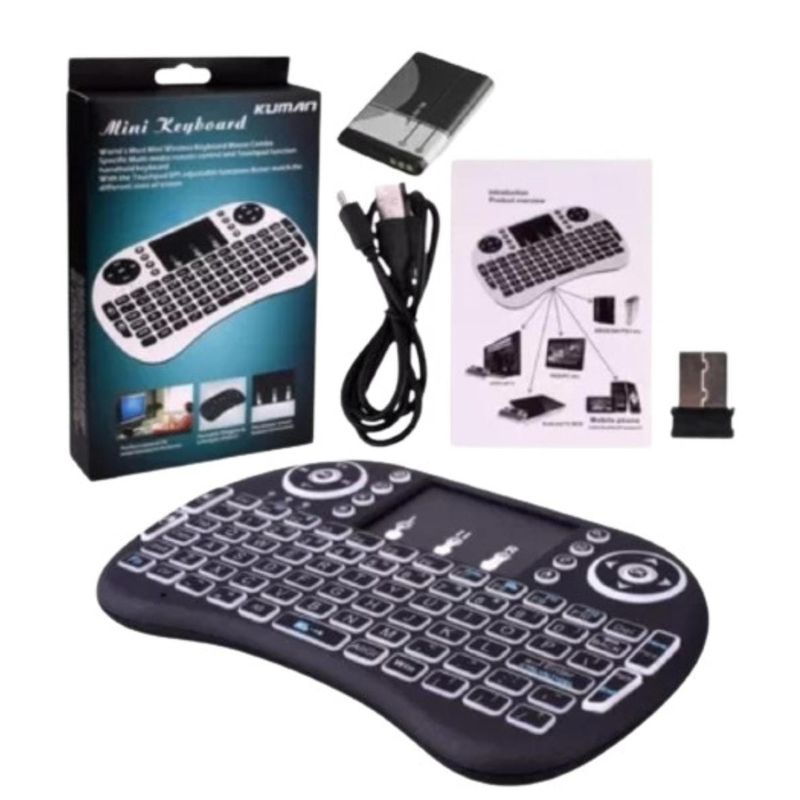 GENERICO - Teclado Gamer Mini Usb Retroiluminado Keyboard