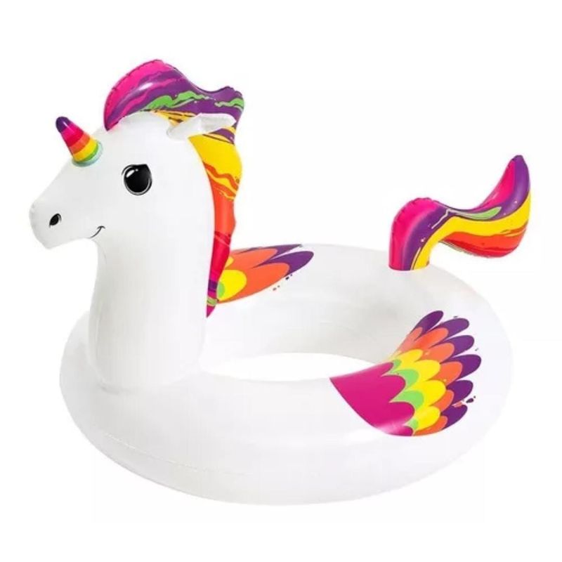 BESTWAY - Flotador Unicornio Inflable Salvavidas Bestway 119cmx91cm