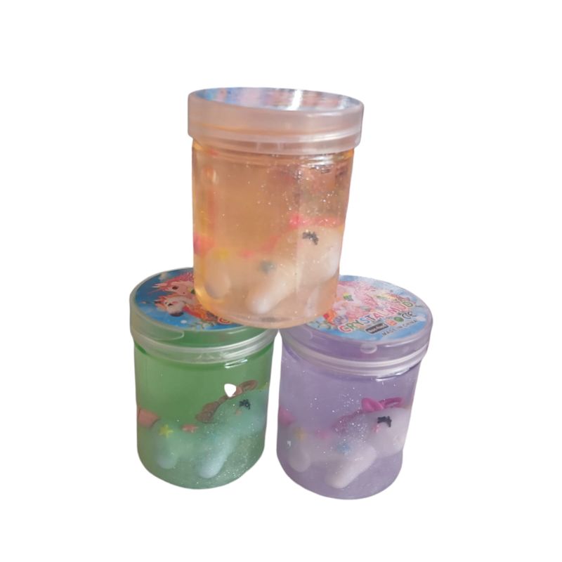 GENERICO - Caja De Slime X12 Para Niñas Con Muñeco Unicornio