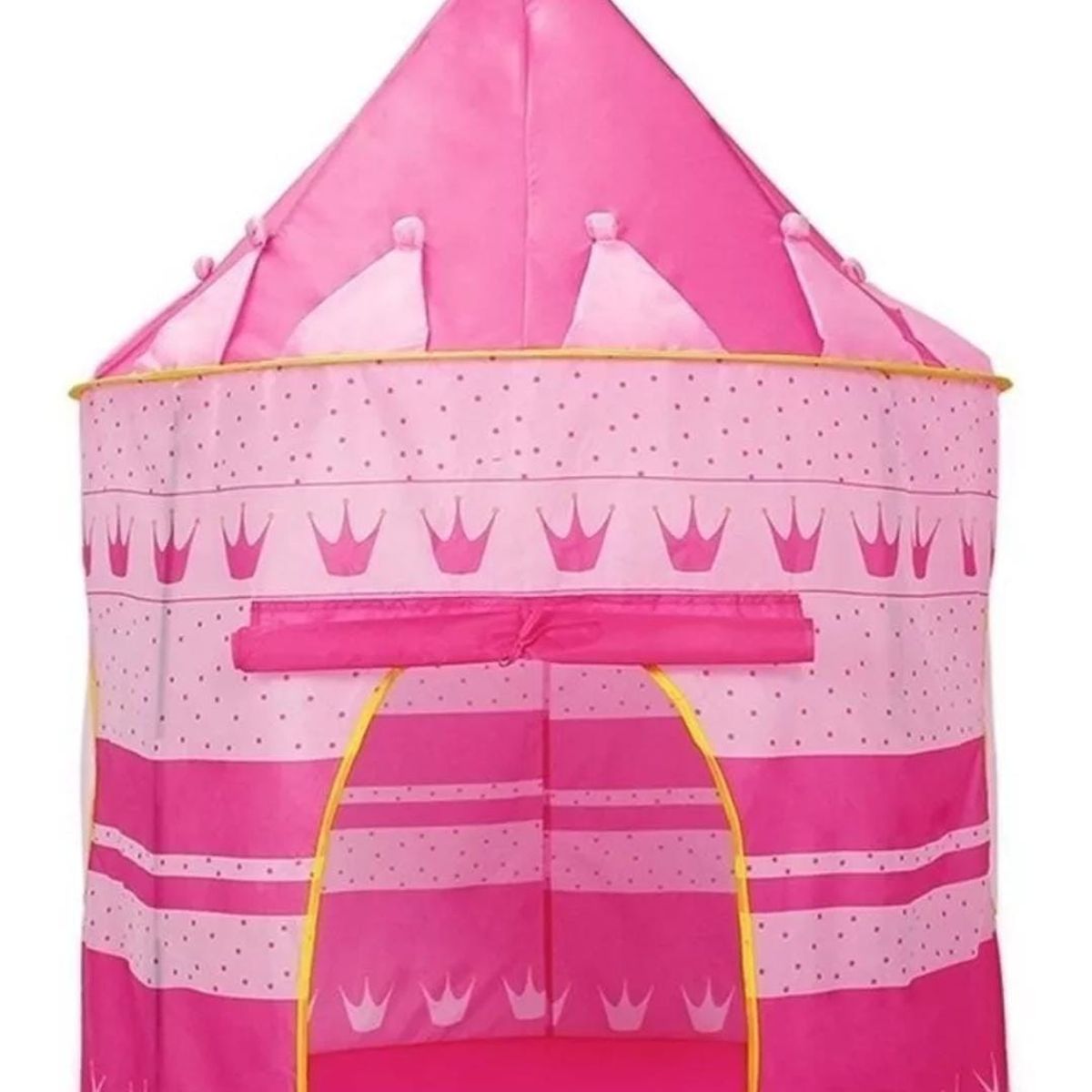 GENERICO - CARPA CASTILLO COLOR ROSA ESTILO COHETE NIÑOS