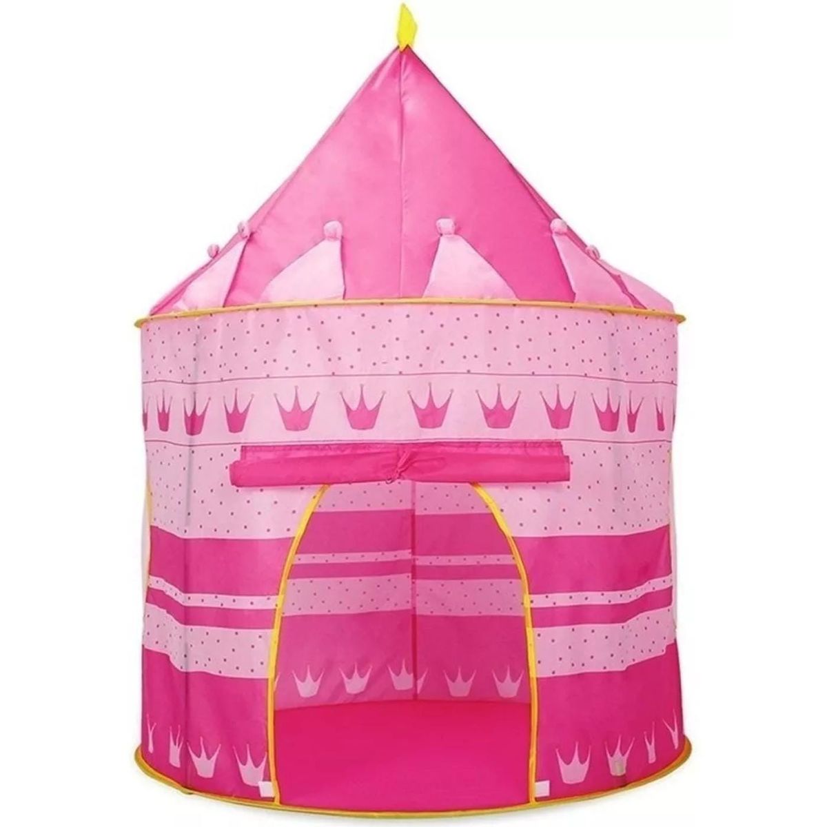 GENERICO - CARPA CASTILLO COLOR ROSA ESTILO COHETE NIÑOS