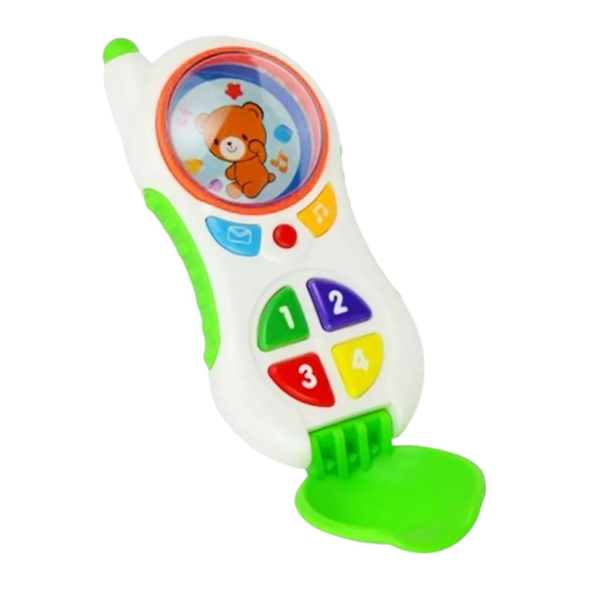 GENERICO - Celular De Juguete Con Sonido Verde