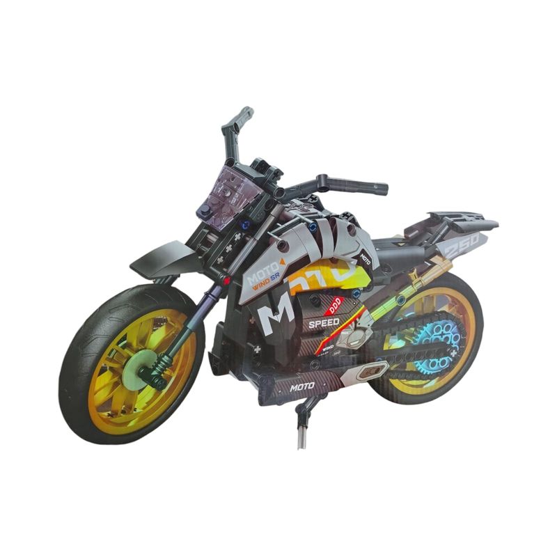GENERICO - Moto Reto De Construcción Supera Los Límites 447 PCS