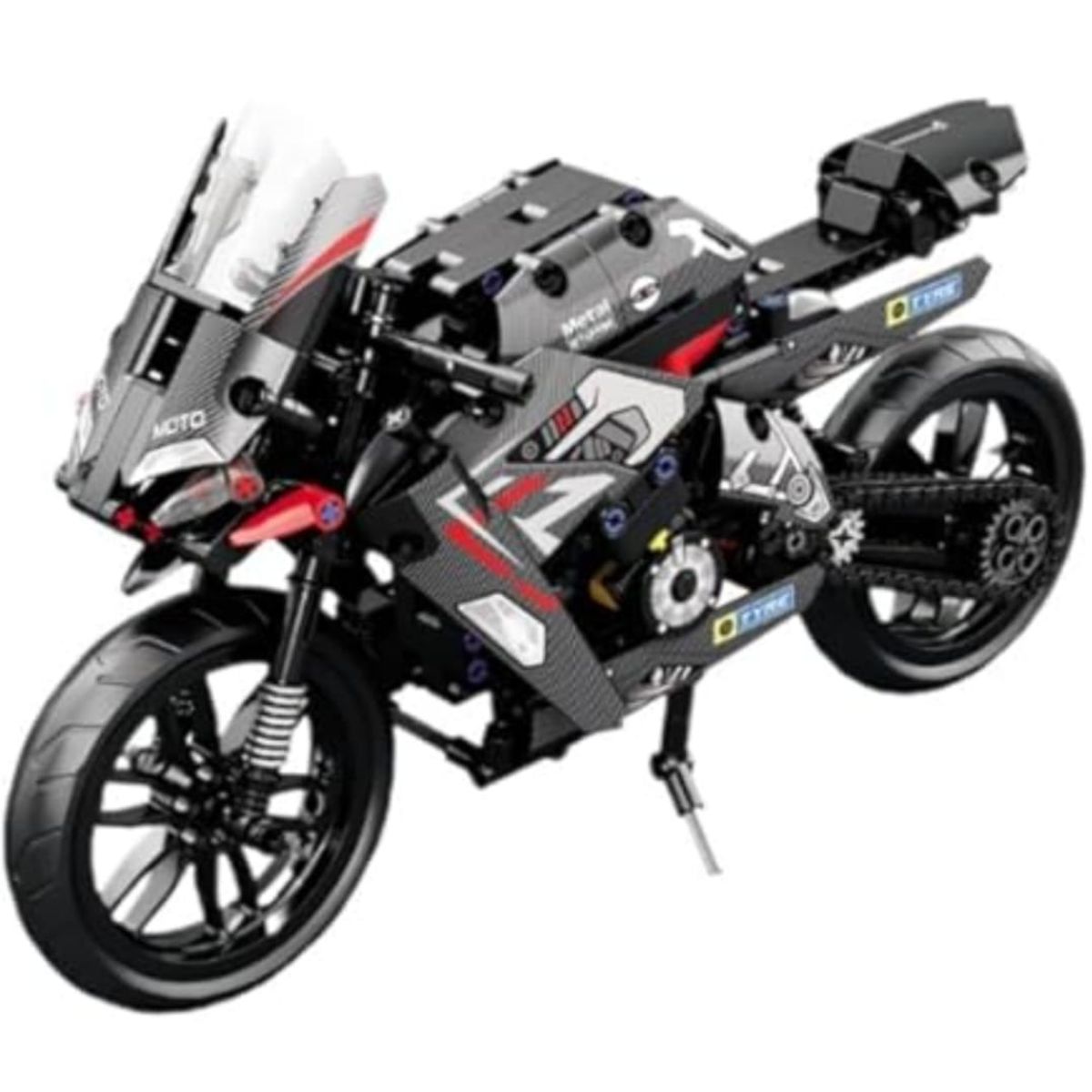 GENERICO - Moto Reto De Construcción Supera Los Límites 486 PCS