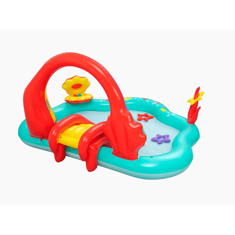 BESTWAY - Piscina De Juegos Sirenita Con Resbaladilla Bestway 91097