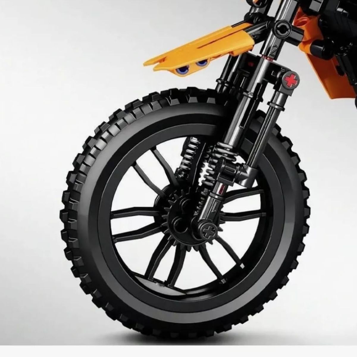 GENERICO - Moto Para Armar, Listas Para La Aventura Amarillo 506 PCS