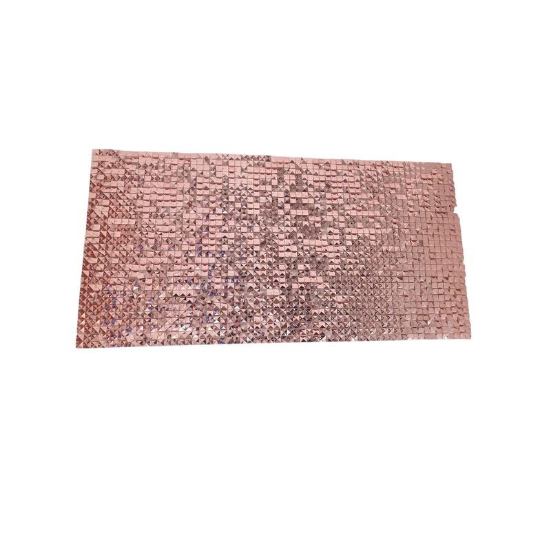 GENERICO - Fondo Oro Rosa Cortina De Lentejuelas 18 Paneles De Pared