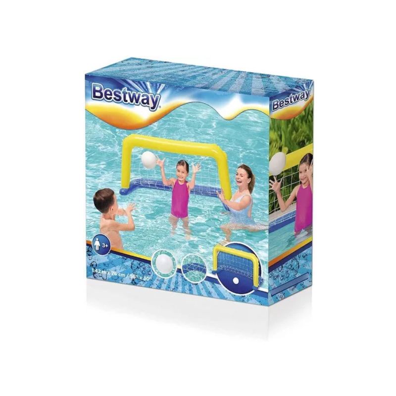 BESTWAY - Cancha Juego Inflable Bestway Malla Futbol Piscina 52123