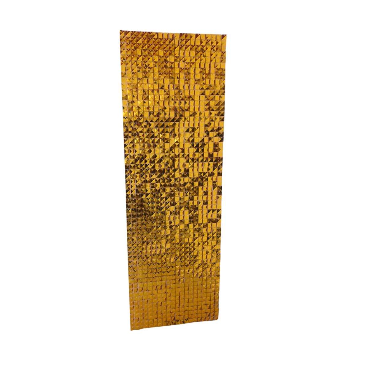 GENERICO - Fondo Dorado Cortina De Lentejuelas 12 Paneles De Pared