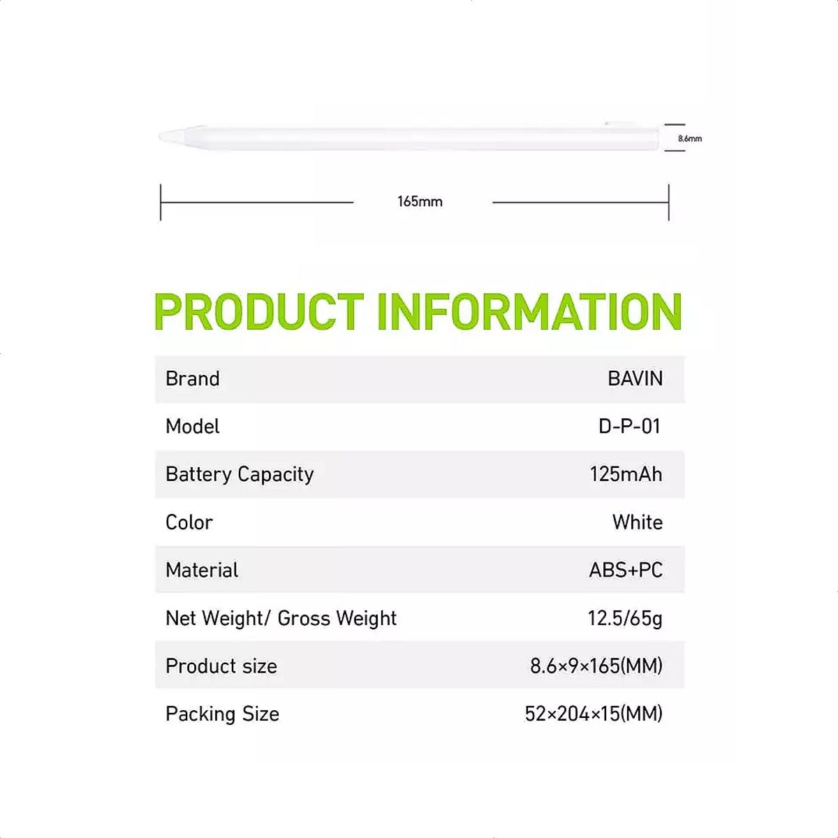 GENERICO - Lápiz Digital Óptico Stylus Alta Precisión Capacitivo USB-C