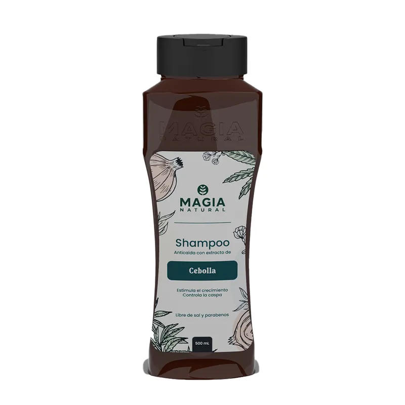 MAGIA NATURAL - Shampoo Anticaída de Cebolla 500ml - Magia Natural