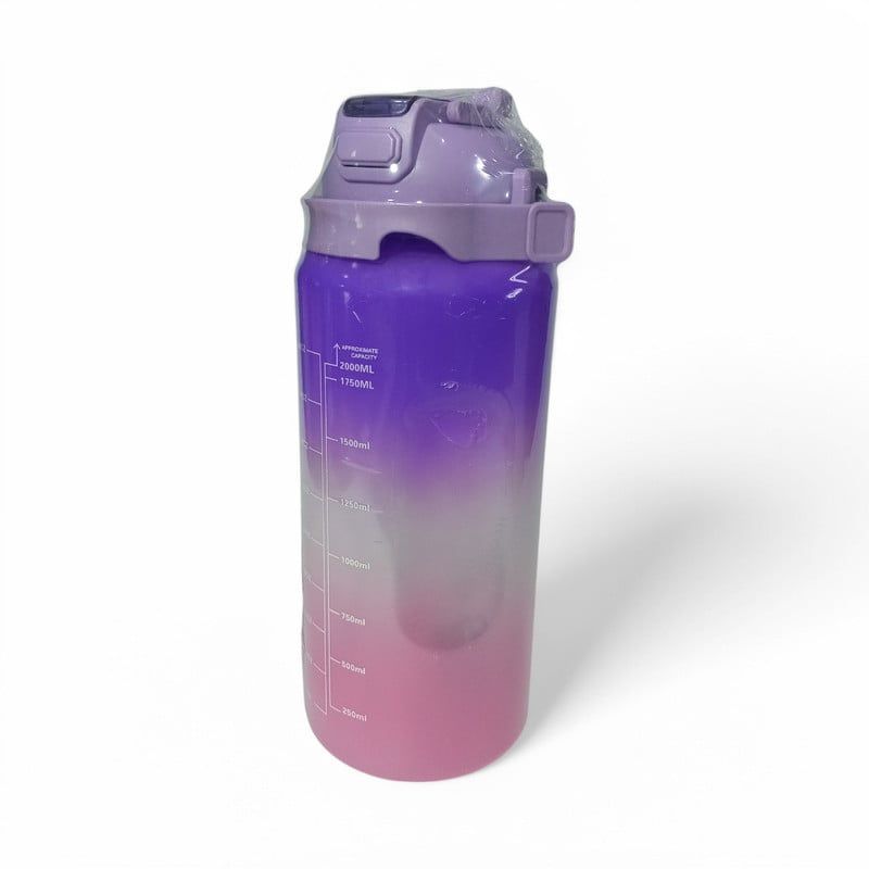 YOYOSO - SET DE TERMOS PLASTICOS MORADO - 3 UND