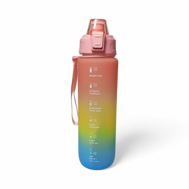 YOYOSO - TERMO ROSA PLASTICO DEGRADADO -1L