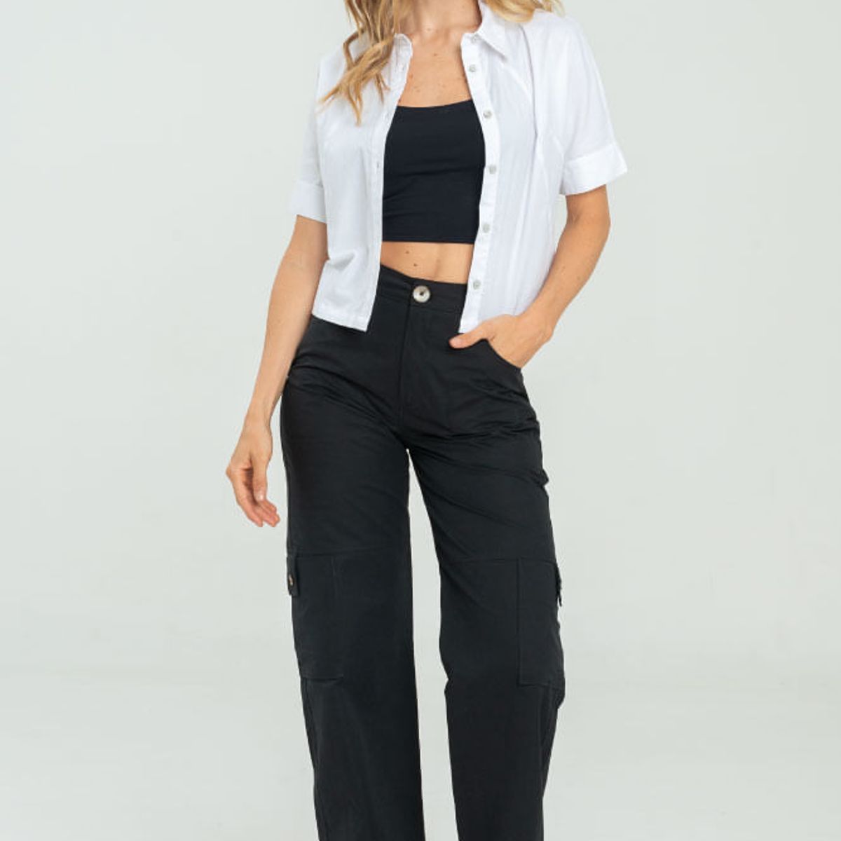 RAGGED - Pantalon irina Negro Ragged.